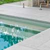 GCR225 White Crystal Mosaics 23x48mm pool tile