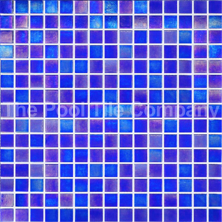 Dark Blue Pearl Glass Mosaic Pool tiles GC130