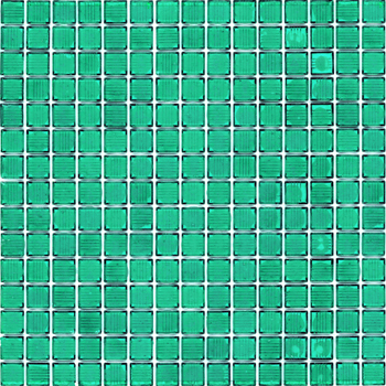 GC137 Emerald glass mosaic pool tile