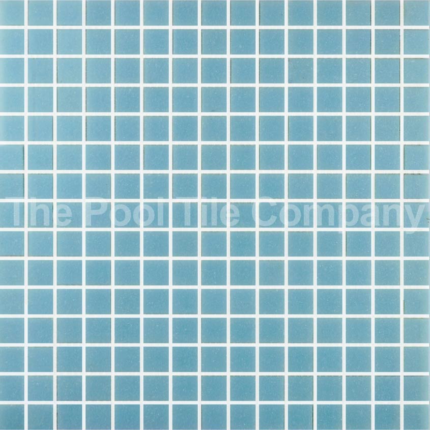 Pale Blue Glass Mosaic Pool tiles GC155