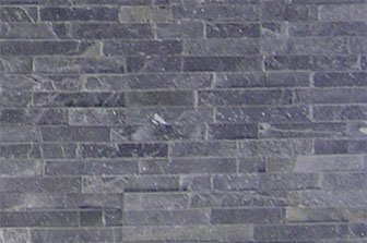 Charcoal stacked stone cladding