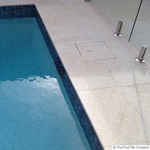 Stone Pool Skimmer Box by Skimmer Lids Pty Ltd