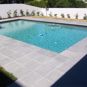 Dark Grey Granite Pool Tiles