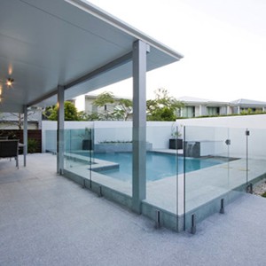 Light Grey Granite Pool surround tiles