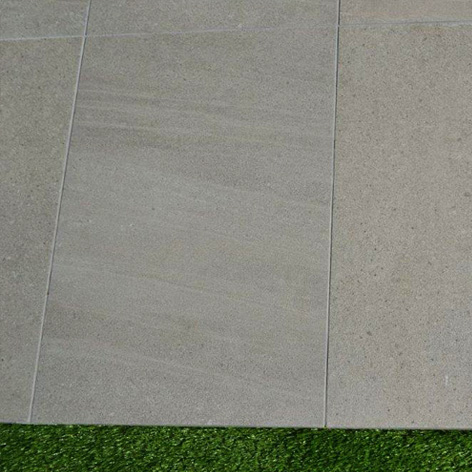 Mercury tiles shown in place