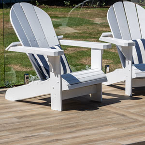 Oak TileDeck tiles shown