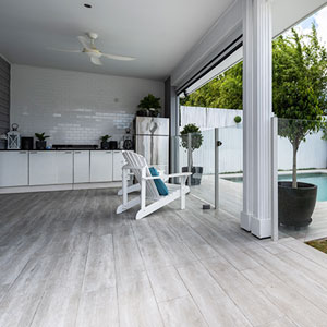 Silver Elm tiles shown