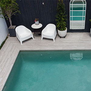 Silver Elm tiles shown