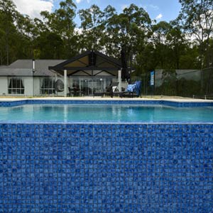 CMC275 Mottled Mid Blue