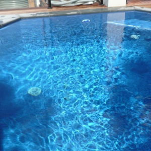 GCR050 Azure Blue Crystal Glass Mosaics