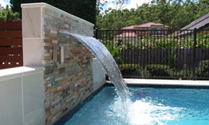 Almond Stacked Stone Panel