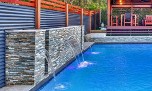 Frosted Ice Stacked Stone Panel