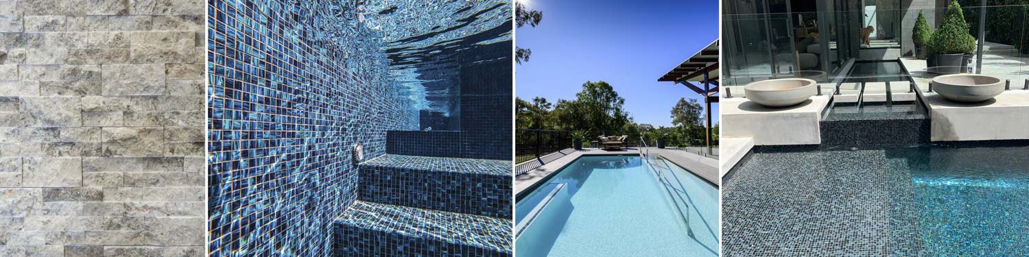 Pool Tiles Pavers Mosaics Stone, Cost Of Fully Tiled Pool
