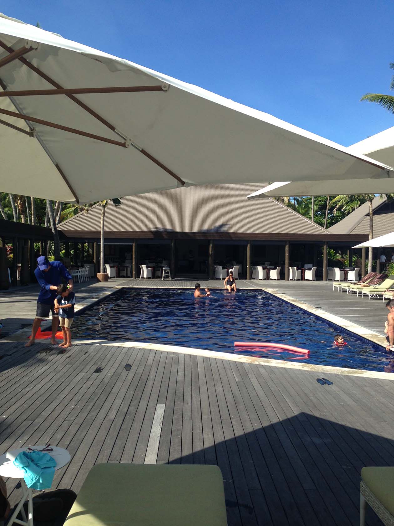 CM145 Midnight Blue fully tiled resort pool
