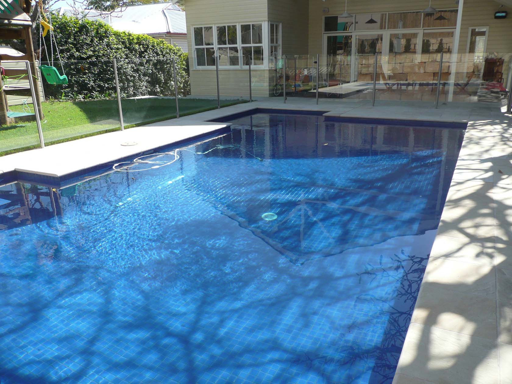 CM148 Pacific Blue fully tiled pool