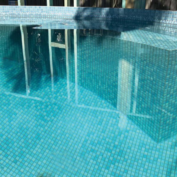 CMC125 Antique Aqua full tiled plunge pool