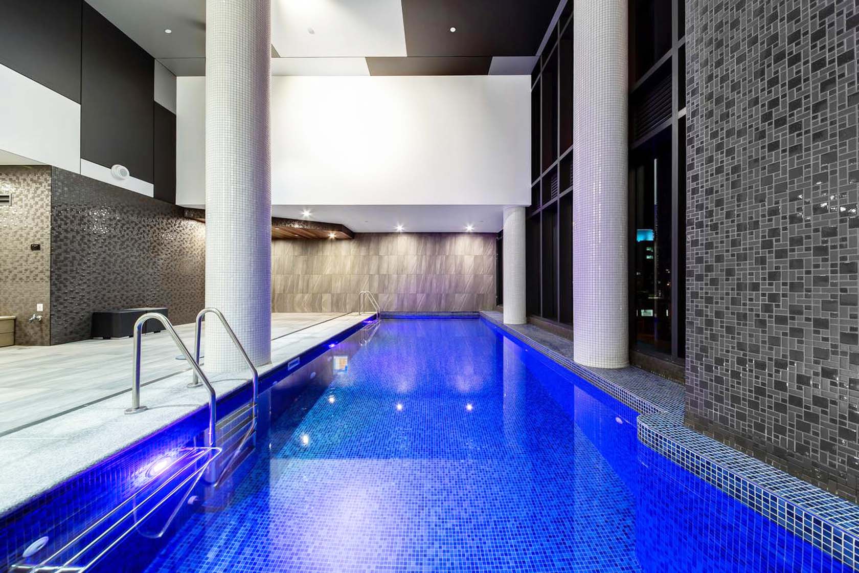 CMC300 Twilight Blue Fully Tiled hotel pool