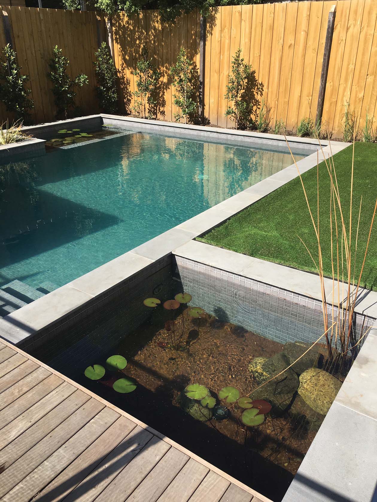 CMC310 Mid Grey fully tiled pool