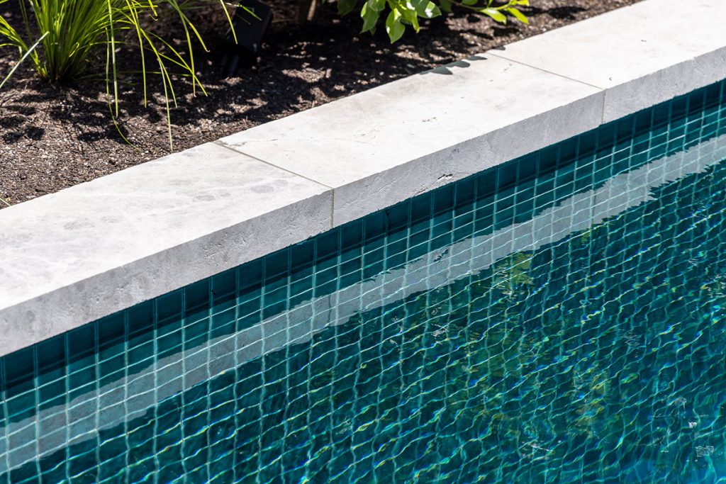 Poolside Emerald 48mm Ceramic Mosaic Pool Tiles CMC338