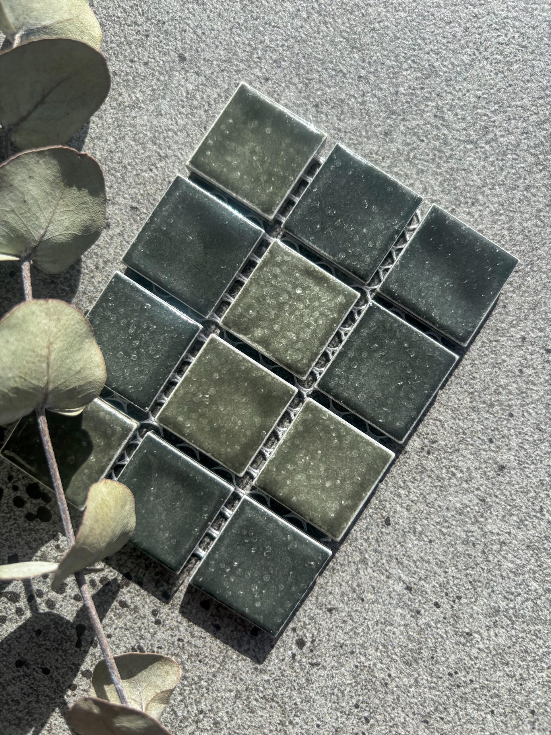 CMC553 Mossman Green Wavy 23mm 2 CMC553 Mossman Green Wavy 23mm - Image 2