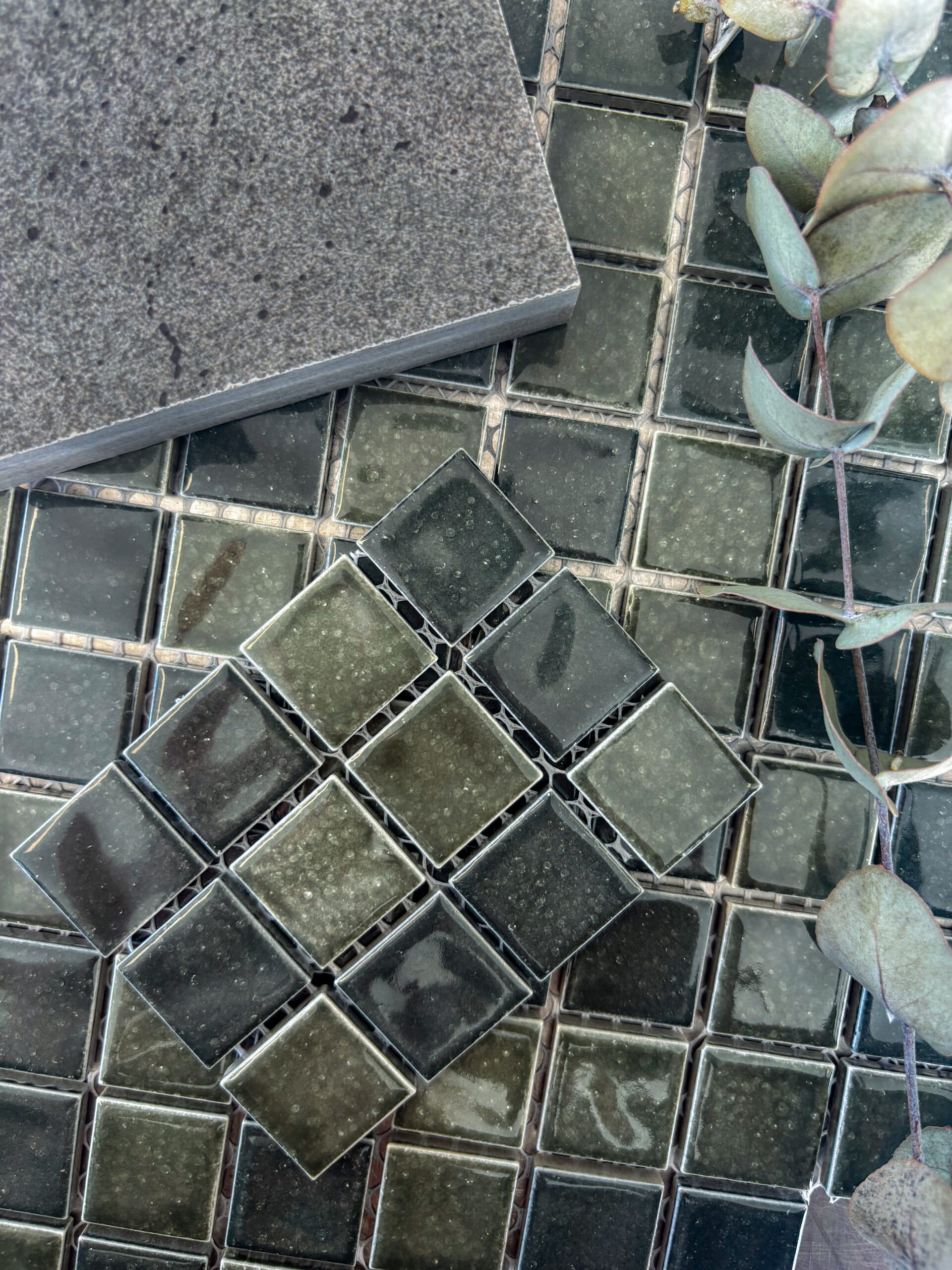 CMC553 Mossman Green Wavy 23mm 4 CMC553 Mossman Green Wavy 23mm - Image 4