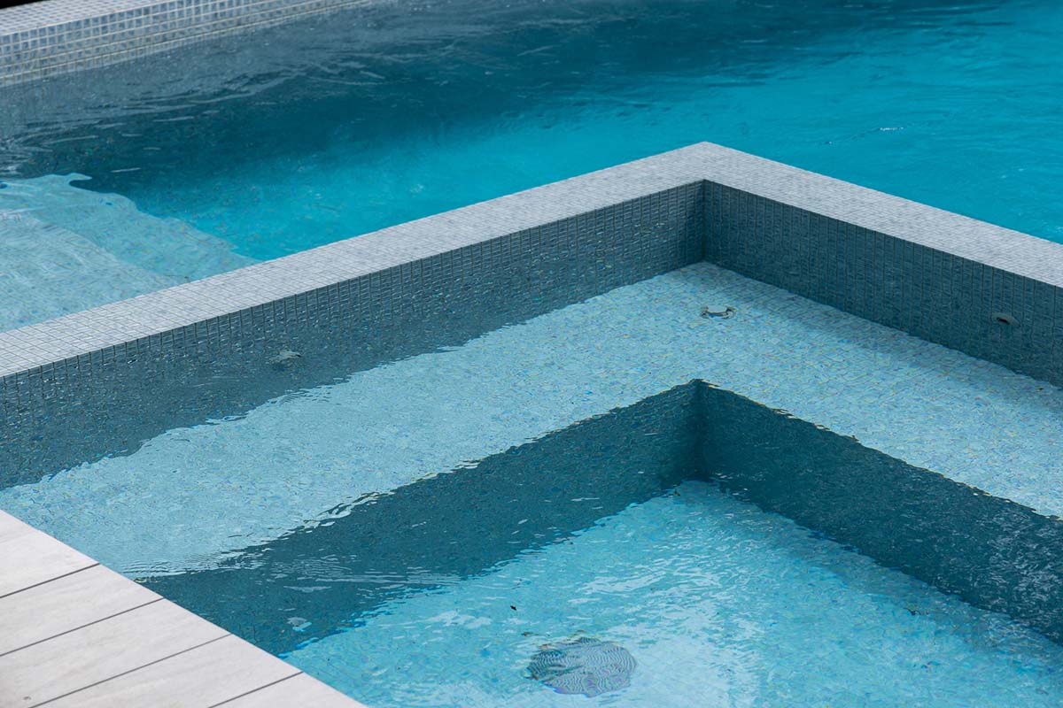 Gunmetal Blue CMC580 fully-tiled pool and spa11