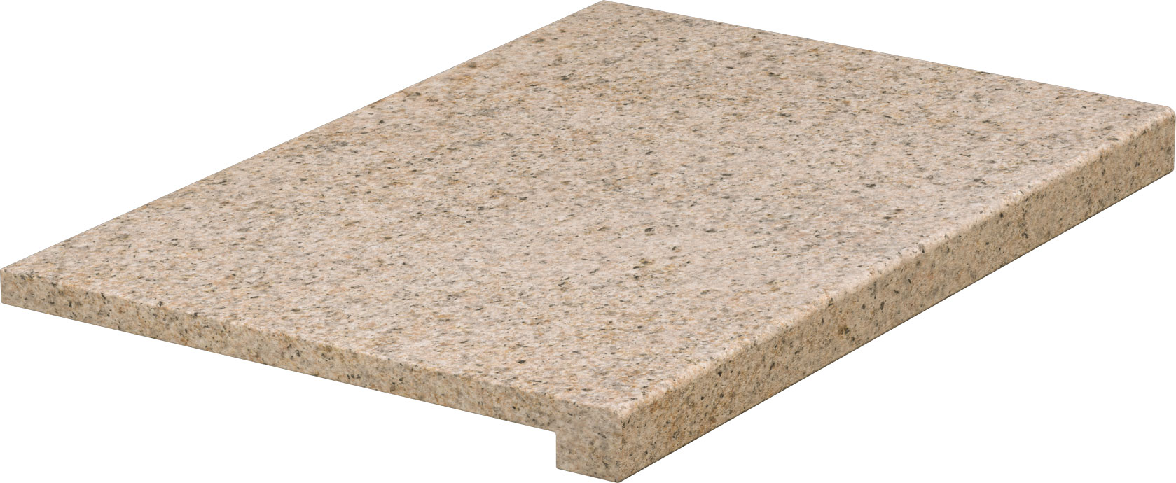 Almond Granite Rebated Square Edge 40
