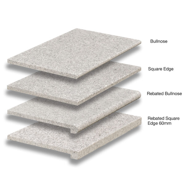 Light Grey Granite Coping Stack