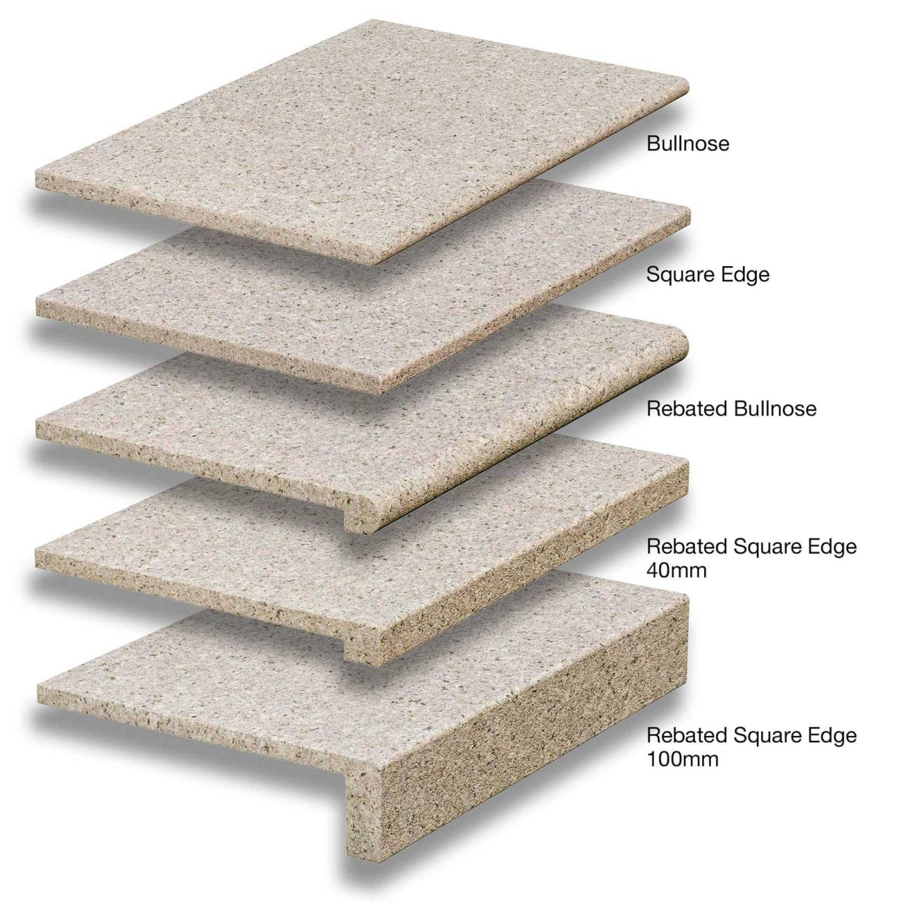 Buy Mushroom Granite Poolside PavingTiles And Coping For Exterior Tiling