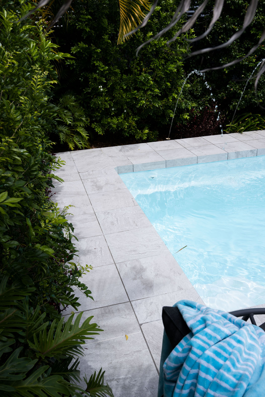 Ash Marblano Single Dropface pool coping and surround tiles6