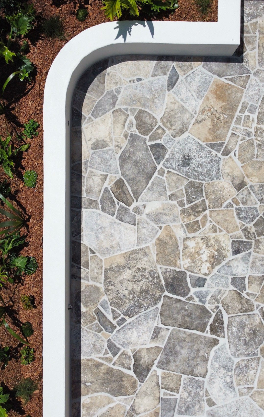 Silver Travertine Crazy Pave 2 Silver Travertine Crazy paving7jpg