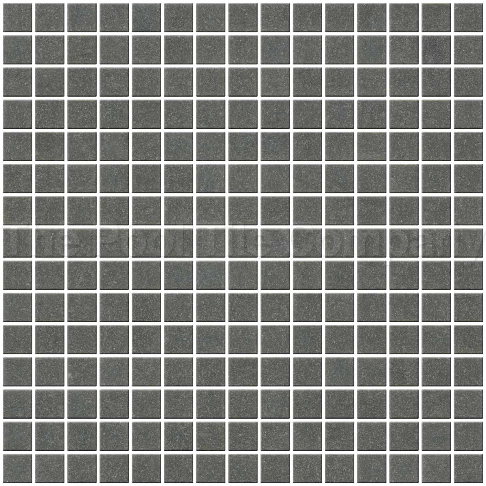 GC150 Mid Grey 20mm glass mosaic tile sheet