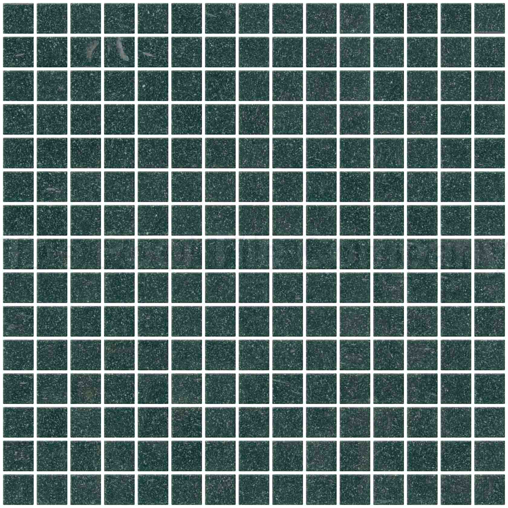 GC225 forest green 20mm glass mosaic tile sheet
