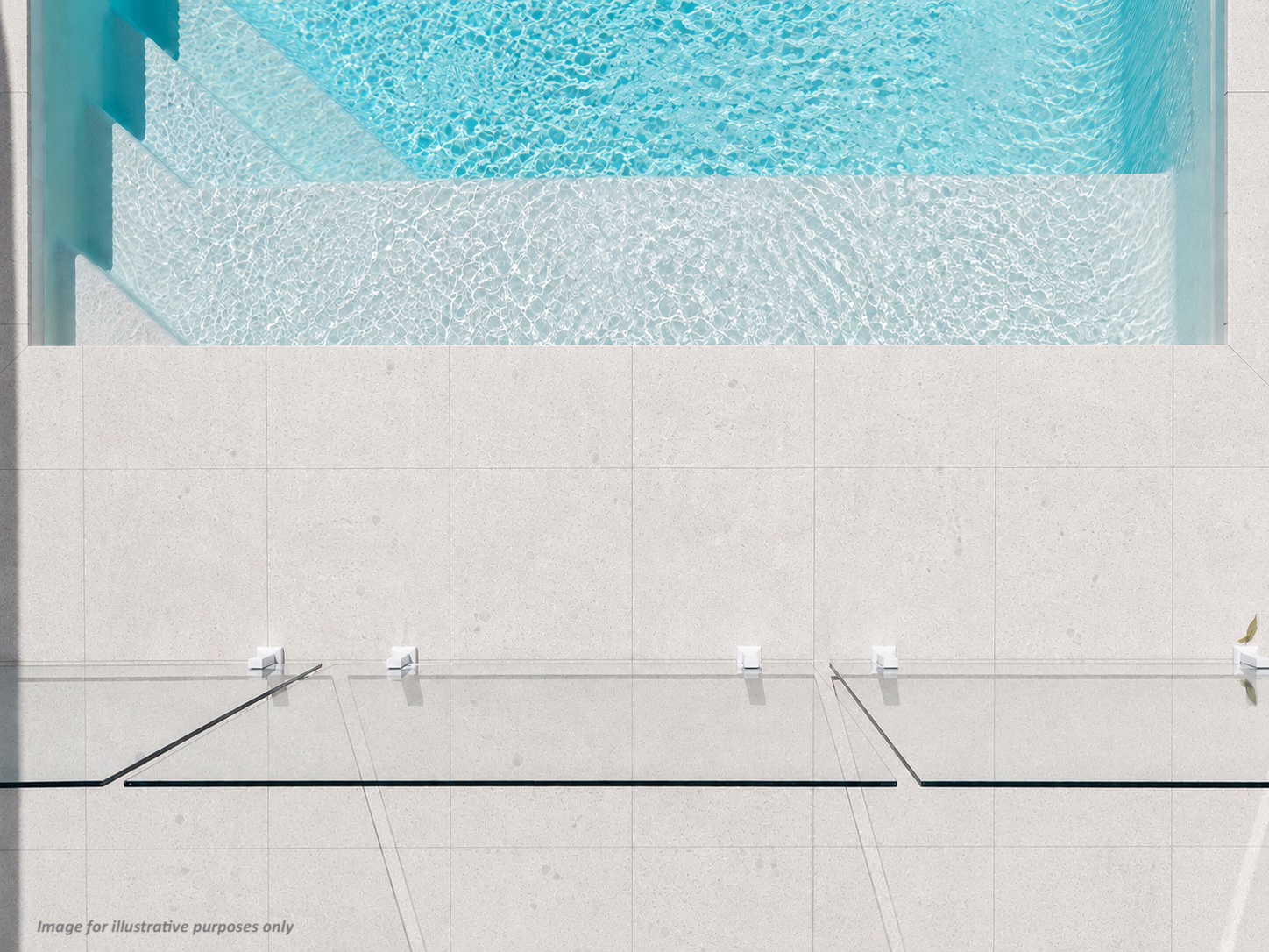 Ivory Limestonio® Pool Coping 2 Ivory Limestonio Illustrative Image