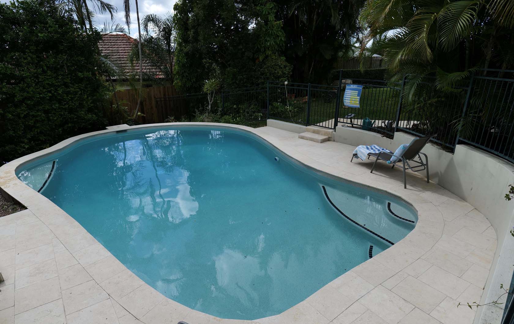 Noosa Shore Limestone pool coping and surround tiles