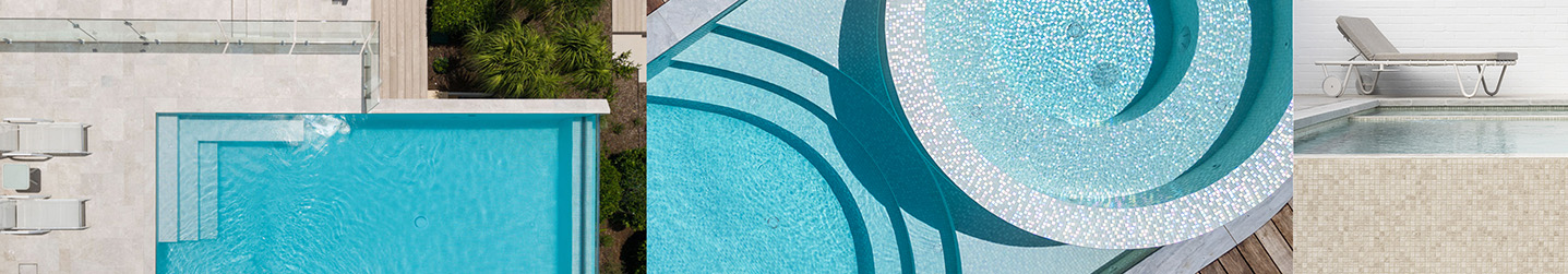 Glass and Ceramic Mosaic Tiles for Pools - Australia's Favourite Range