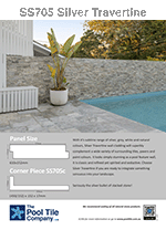 TPTC Walling Flyers Silver Travertine SS705