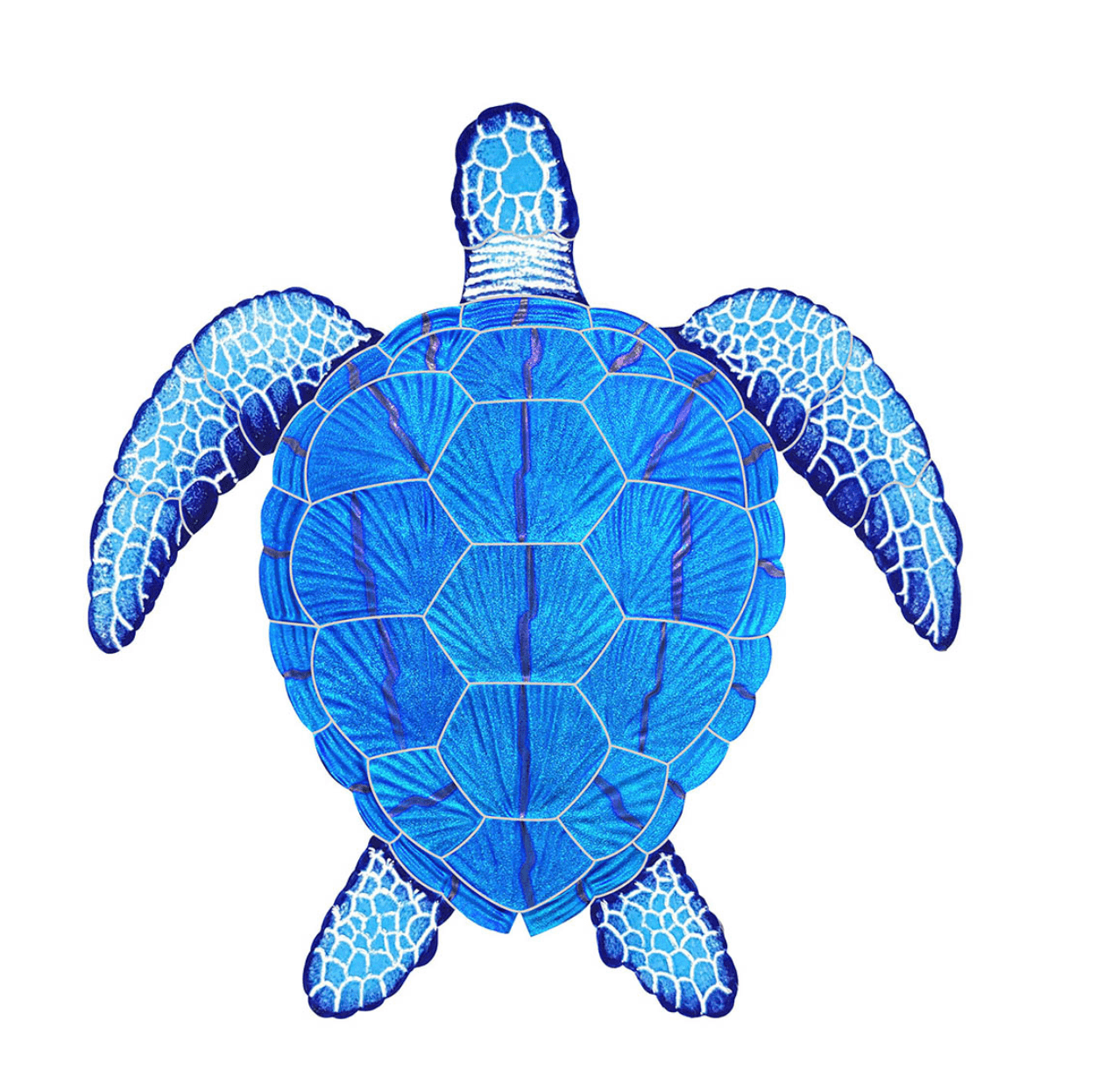 Blue Loggerhead Turtle - Large 1 Blue Loggerhead Turtle Large