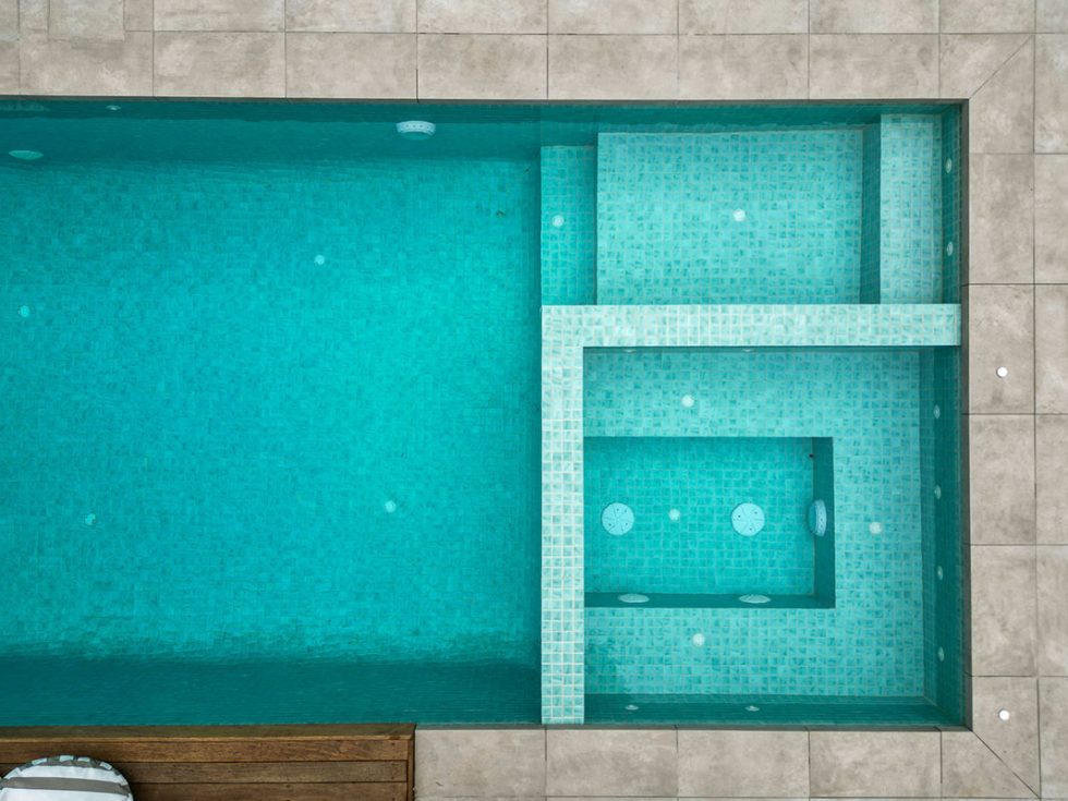 Sea Mist 48mm Ceramic Mosaic Pool Tiles CMC572 OnDemand