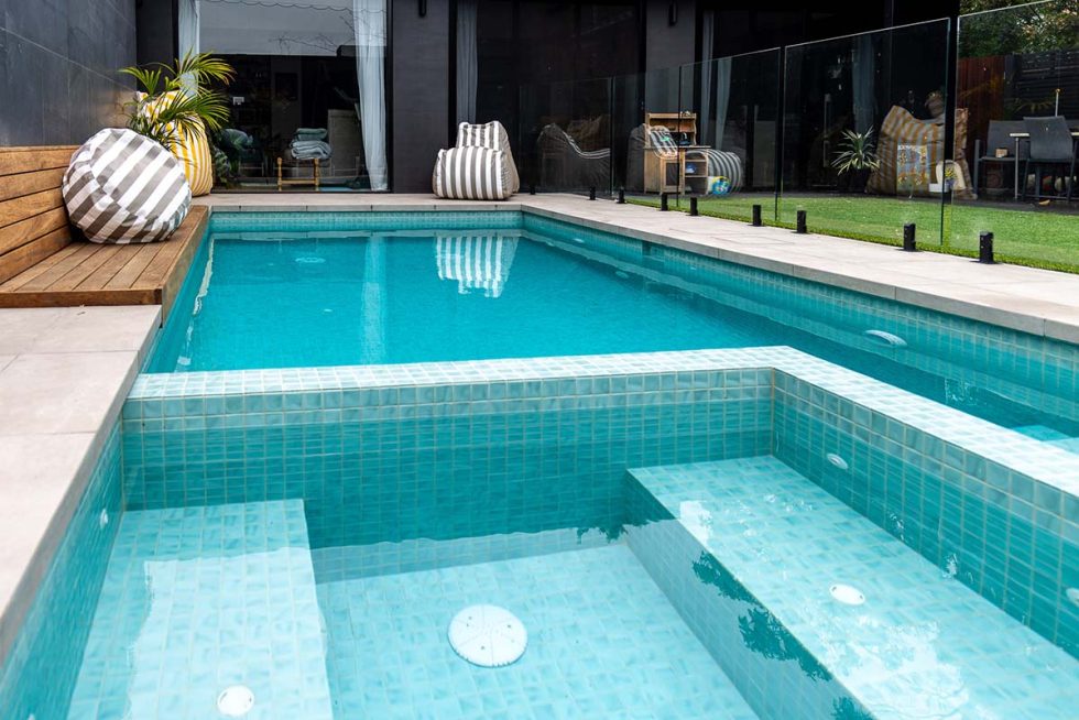 Sea Mist 48mm Ceramic Mosaic Pool Tiles CMC572 OnDemand