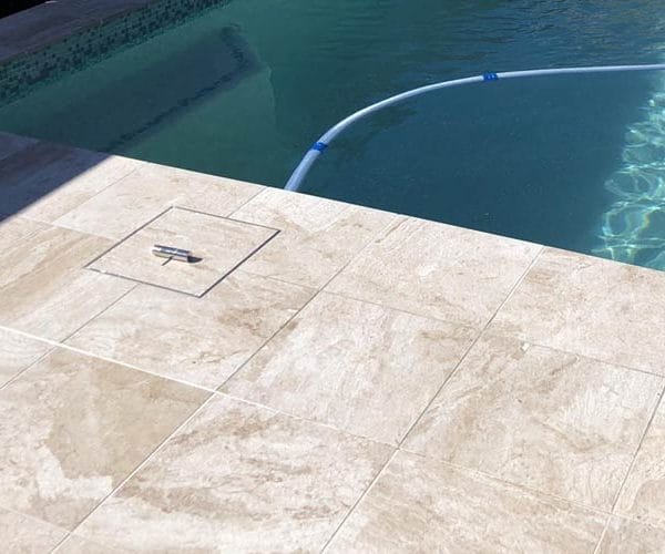QUAD Pool Skimmer Box Lids Prefilled With Stone Or Porcelain Delivered