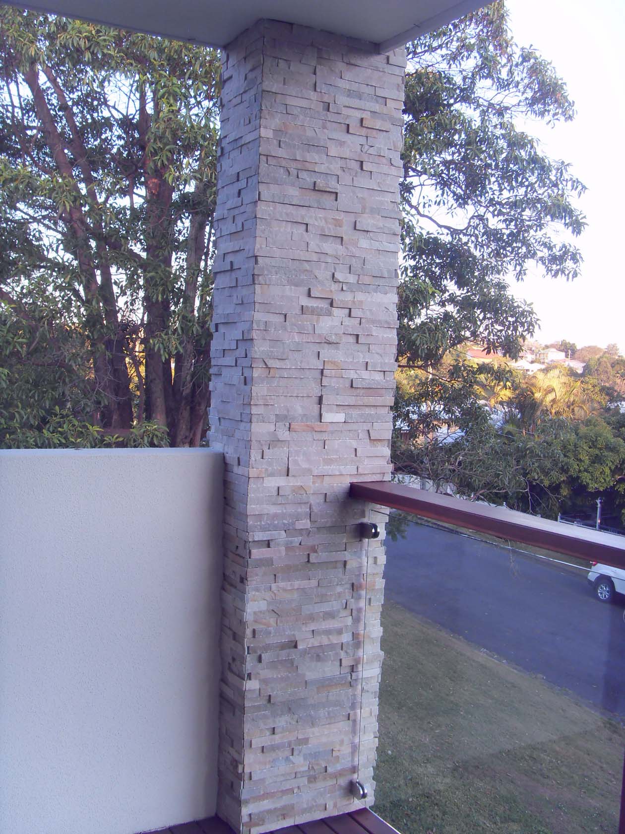 Frosted Ice stacked stone cladding